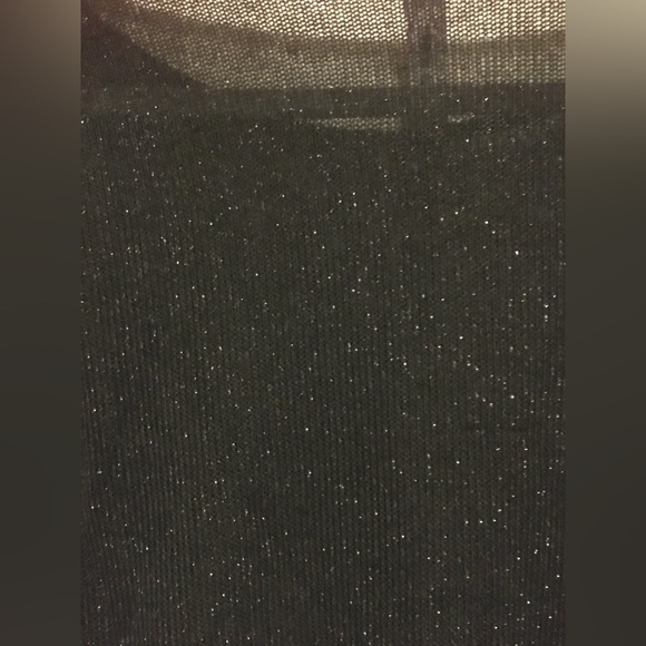 Sparkle Bell Sleeve Light Sweater Sz Medium - Picture 7 of 8